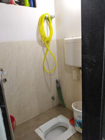 Bathroom in 1 BHK Apartment at Lokpuram CHS, Vasant Vihar – for Rent