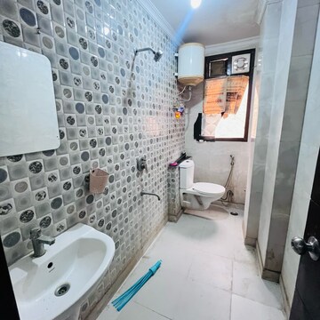 Bathroom in 3 BHK Builder Floor at Panchsheel Vihar – for Sale