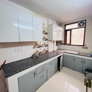 Kitchen in 3 BHK Builder Floor at Panchsheel Vihar – for Sale