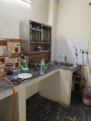 Kitchen in 1 BHK Builder Floor at Indrapuram – for Rent