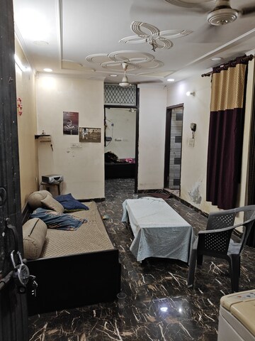 Living Room in 1 BHK Builder Floor at Indrapuram – for Rent