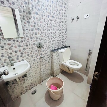 Attached Bathroom in 1 BHK Builder Floor at Khirki Extension – for Sale