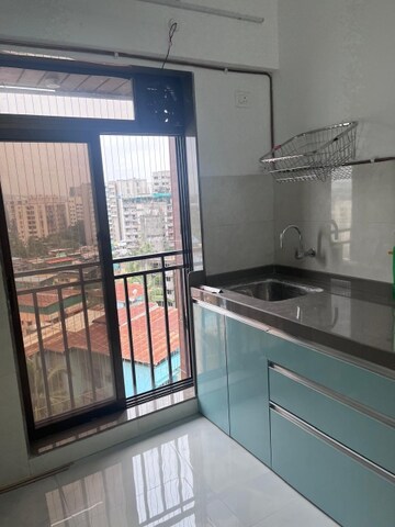 Kitchen in 1 BHK Apartment at Krishna Galaxy Santacruz, Santacruz East – for Rent