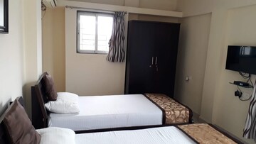 Bedroom in 3 BHK Apartment at Mittal Crest, Kalyani Nagar – for Rent