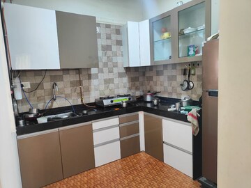 Kitchen in 2 BHK Apartment at Mittal Sun Aura, Sinhagad Road – for Rent