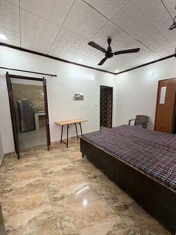 Living Room in 1 BHK Builder Floor at Malviya Nagar – for Rent