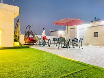 Balcony in 5 BHK Builder Floor at DDA Taimoor Enclave, New Friends Colony – for Rent