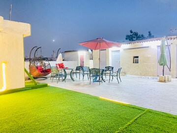 Balcony in 5 BHK Builder Floor at DDA Taimoor Enclave, New Friends Colony – for Rent