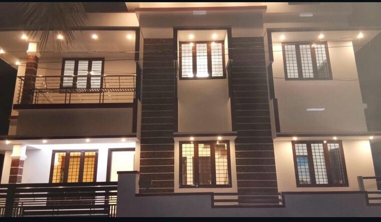 Exterior View, mannuthy 4 Bedroom 1800 Sq.Ft. Independent House In Mannuthy Thrissur 9111752