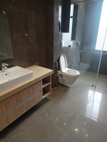 Attached Bathroom in 4 BHK Builder Floor at Sushant Lok I – for Rent