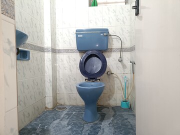 Bathroom in 1 BHK Apartment at Ramesh Hermes Heritage Phase 2, Shastrinagar – for Rent