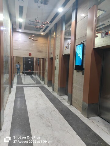 Building Lobby in 3.5 BHK Apartment at Mahagun Moderne, Sector 78 – for Rent
