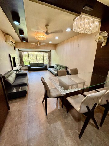 Living Room in 3 BHK Apartment at Santacruz West – for Rent