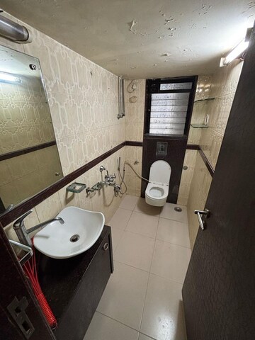 Bathroom in 3 BHK Apartment at Santacruz West – for Rent