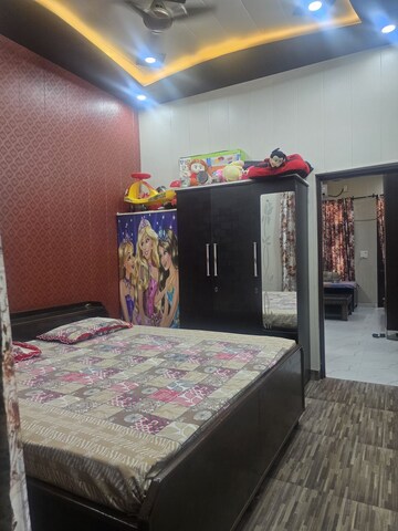 Bedroom in 2 BHK Builder Floor at Dhakoli – for Sale