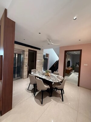 Living Room in 4 BHK Villa at Radhey Raaga, Kollur – for Sale