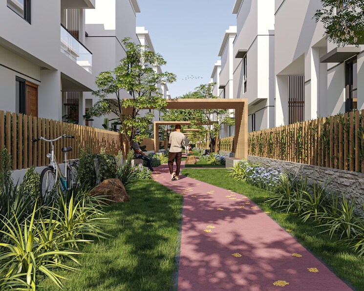 Exterior View, radhey-raaga 4 Bedroom 4585 Sq.Ft. Villa In Kollur Hyderabad 9111907