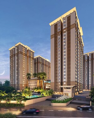 4 BHK Apartment – Exterior View View at Pacifica Hill Crest, Gachibowli - for Sale