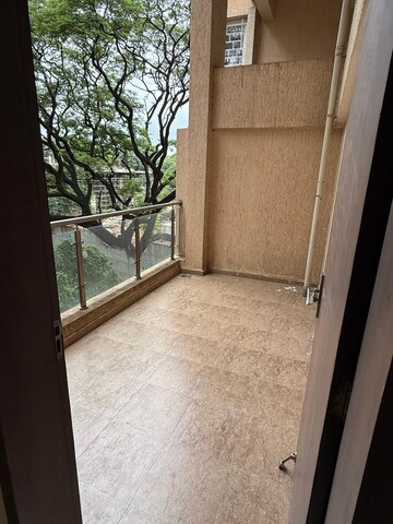 Balcony in 2 BHK Apartment at Venkateshwara Fragrancia, Koregaon – for Rent