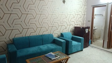 Living Room in 1 BHK Builder Floor at Vaishali Sector 4 – for Rent