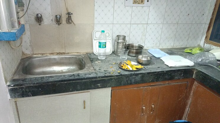 Kitchen, vaishali sector 4 1 Bedroom 580 Sq.Ft. Builder Floor In Vaishali Sector 4 Ghaziabad 9112083