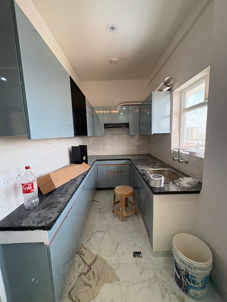 Kitchen, ansals-flexi-homes 2 Bedroom 1200 Sq.Ft. Builder Floor In Sector 57 Gurgaon 9112161