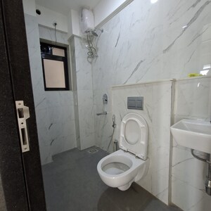 Bathroom in 2 BHK Apartment at Chandak Cornerstone, Worli – for Sale