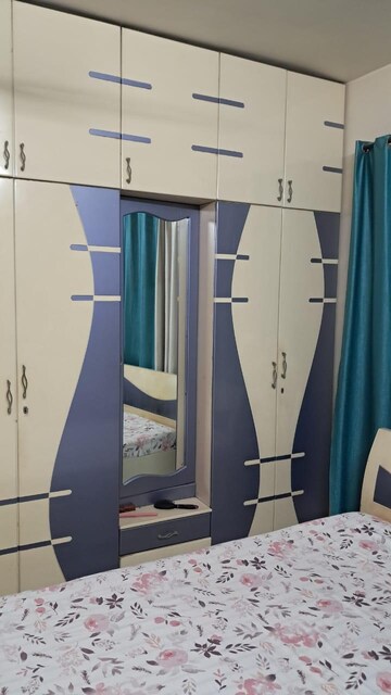 Bedroom in 2 BHK Apartment at Aastha River View, Taloja – for Rent