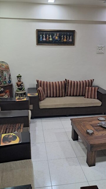 Living Room in 2 BHK Apartment at Aastha River View, Taloja – for Rent