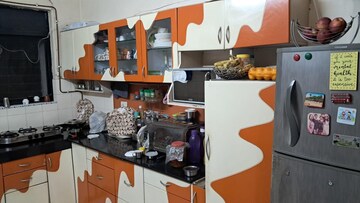 Kitchen in 2 BHK Apartment at Aastha River View, Taloja – for Rent
