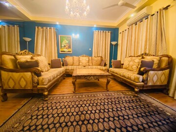 Living Room in 3 BHK Builder Floor at Tara Apartments, Kalkaji – for Rent
