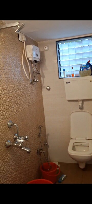 Bathroom in 1 RK Apartment at Vile Parle Anita Apartment, Vile Parle East – for Rent