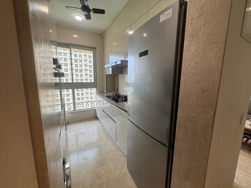 Kitchen in 2 BHK Apartment at Hiranandani Castle Rock, Powai – for Rent
