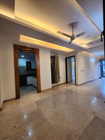 Staircase in 3 BHK Builder Floor at Chattarpur – for Rent