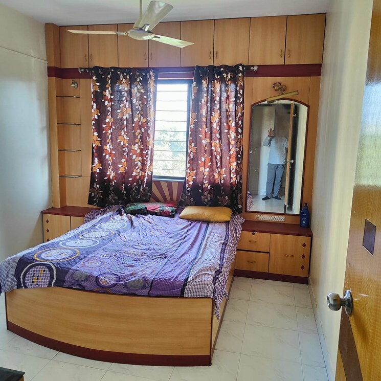 Bedroom, dharmavat-sundar-sahawas-apartment 2 Bedroom 1329 Sq.Ft. Apartment In Anand Nagar Chinchwad Pune 9112474
