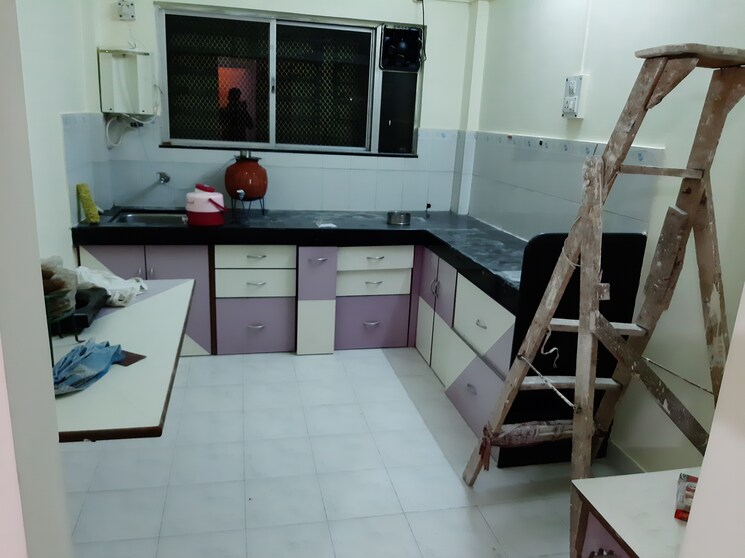 Kitchen, dharmavat-sundar-sahawas-apartment 1 Bedroom 750 Sq.Ft. Apartment In Anand Nagar Chinchwad Pune 9112492