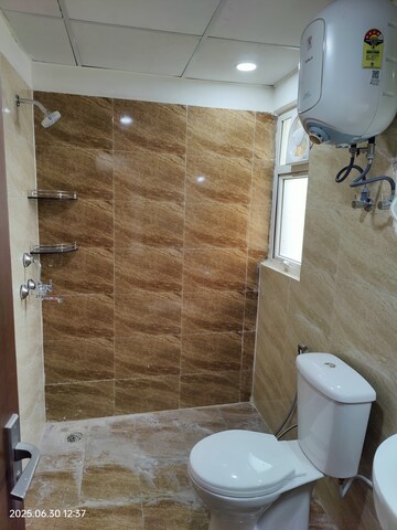 Bathroom in 3 BHK Apartment at Habitech Panch Tatva, Tech Zone 4 Greater Noida – for Rent