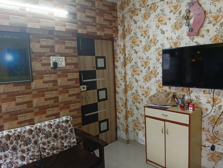 Living Room, om-sagar-shantinagar-chs 1 Bedroom 390 Sq.Ft. Apartment In Mira Road Thane 9112519