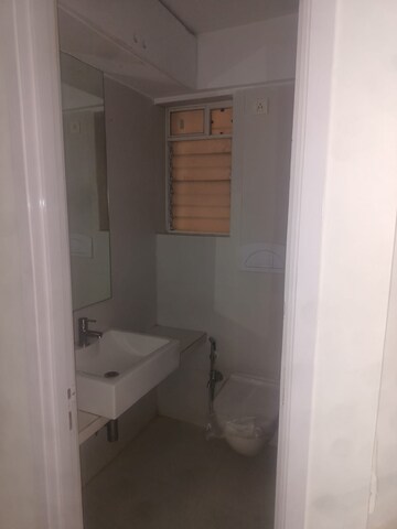 Bathroom in 2 BHK Apartment at Group Seven Rushi Heights, Goregaon East – for Rent