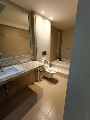Bathroom in 4 BHK Apartment at Kabir Apartment, Juhu – for Rent