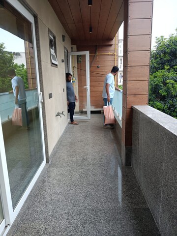 Balcony in 3 BHK Builder Floor at Preet Vihar – for Rent