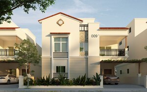 4 BHK Villa – Exterior View View at Praneeth Pranav Grove Park, Gagillapur - for Sale