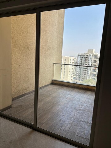 Balcony in 3 BHK Apartment at Ganga Platino, Kharadi – for Rent