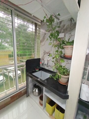 Kitchen in 1 BHK Apartment at Dombivli West – for Sale