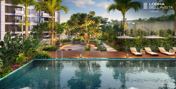 Swimming Pool, lodha-bellavista 2 Bedroom 1075 Sq.Ft. Apartment In Manpada Thane 9112840