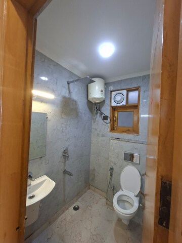 Attached Bathroom in 2 BHK Builder Floor at Chattarpur – for Rent