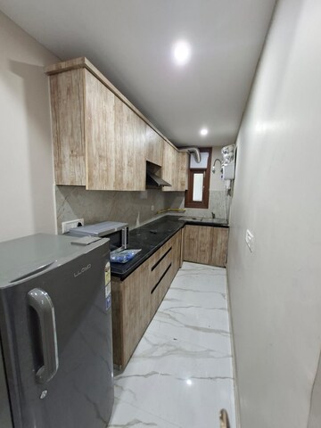 Kitchen in 1 BHK Apartment at Palm Residency Chhatarpur, Chattarpur – for Rent
