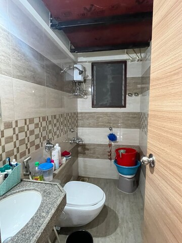 Bathroom in 1 BHK Apartment at Delta Vrindavan, Mira Road – for Sale