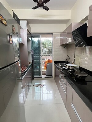 Kitchen in 1 BHK Apartment at Delta Vrindavan, Mira Road – for Sale