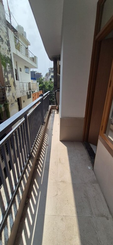 Balcony in 3 BHK Apartment at Palm Residency Chhatarpur, Chattarpur – for Rent